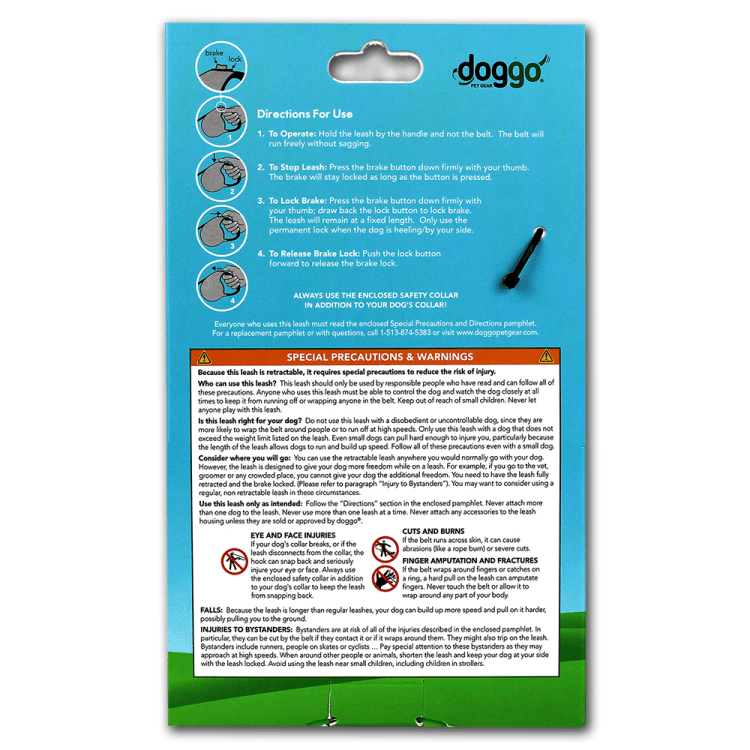 alcott-Doggo everyday retractable leash 5m, M, blue1.png