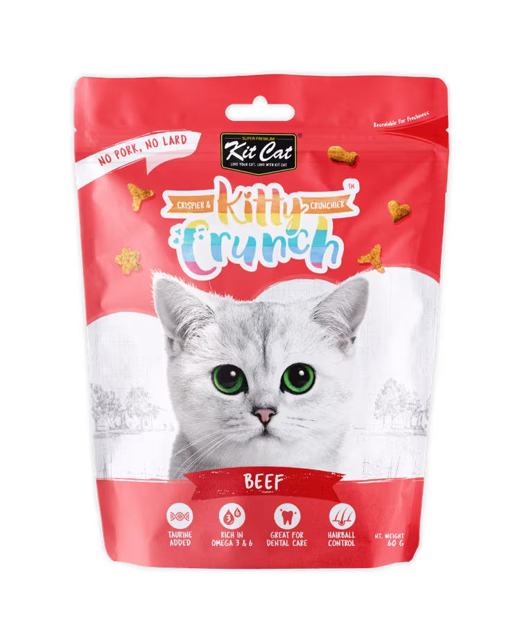 Kit Cat KittyCrunch Beef Flavor Cat Treats 60g.avif