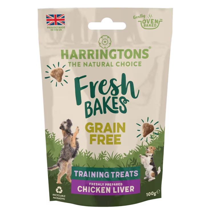 Harringtons Fresh Bake Training Chicken Dog Treats 100g.avif